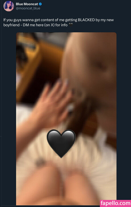 Blue Mooncat star naked pic