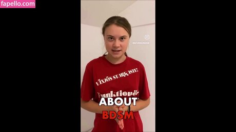 Greta Thunberg pornstar perfect pic