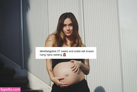 demilangston model exclusive photo