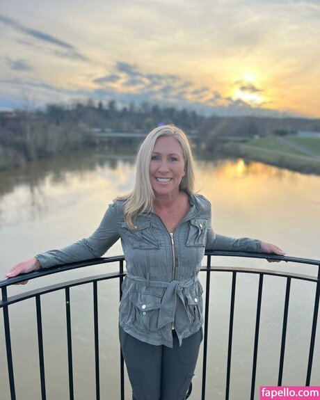 Marjorie Taylor Greene naked model image