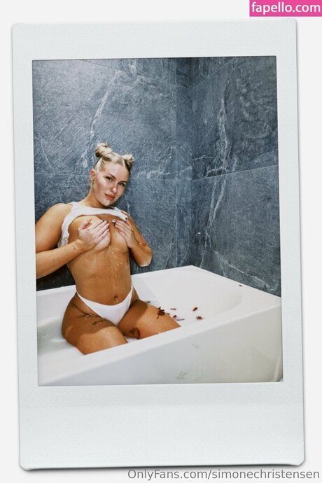 Simone Christensen model pornographic pics