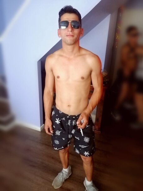 Lucas Mar n naked model pic