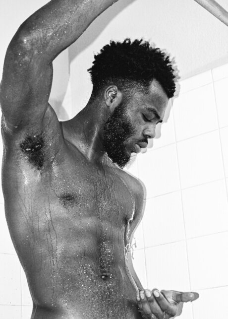 Christian Black model exclusive pics