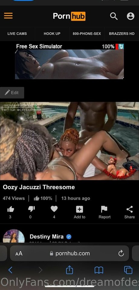 dreamofdestinym pornstar art gallery