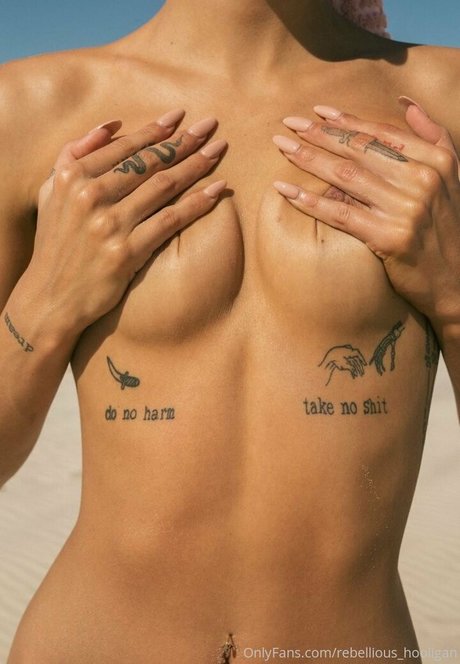 Rebellious hooligans model perfect pic