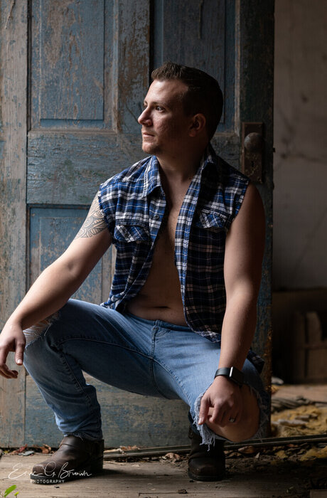 Tatted model best photo