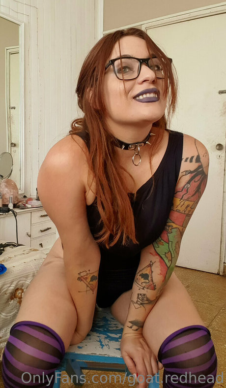 goat redhead model nude pic