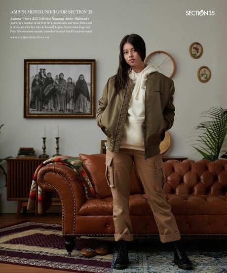 Amber Midthunder high quality actress image