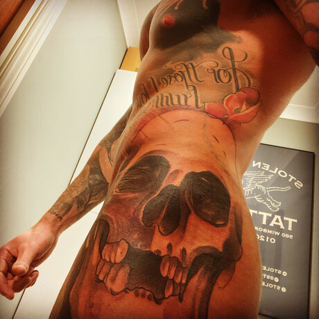 Tattooed Adonis pornstar hd picture