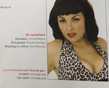 Annie Dufresne model high quality image