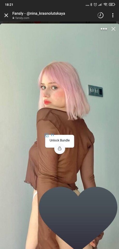 Nina Krasnolutskaya star hot pic