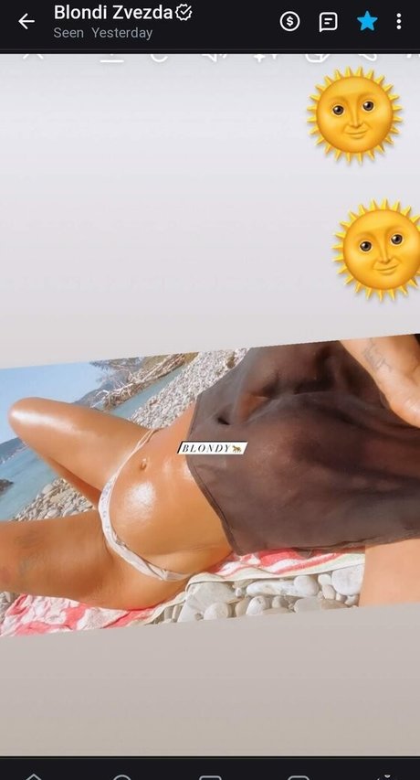 Blondi Zvezda model xxx pictures