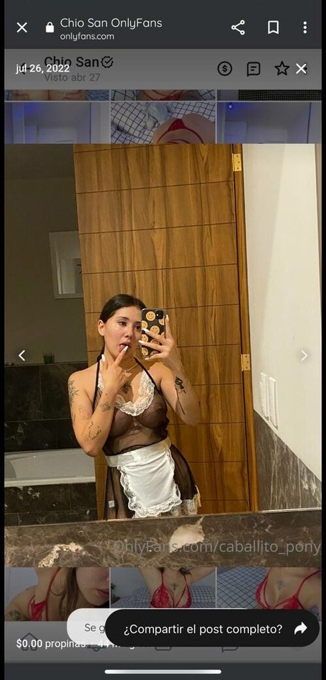 caballito pony pornstar nude images