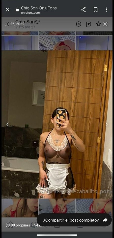 caballito pony model naked picture