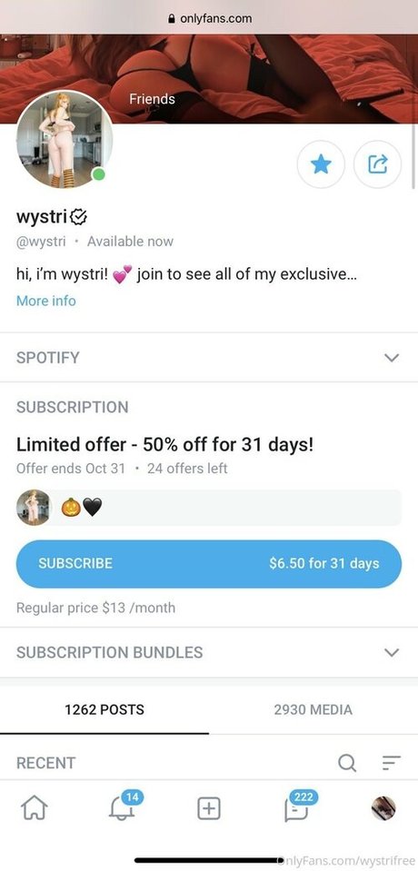 wystrifree star exclusive picture