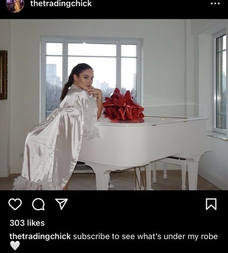 thetradingchick model pretty picture