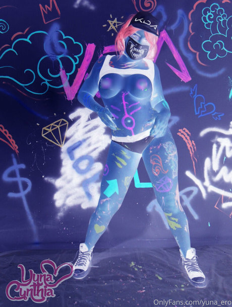 yuna ero model naked pic