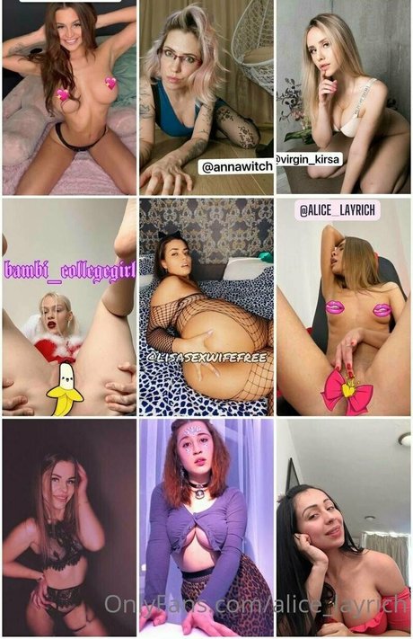 alice layrich nudes model image