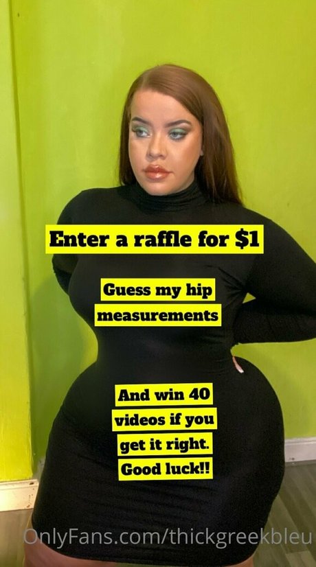 Thickgreekbleu art model picture