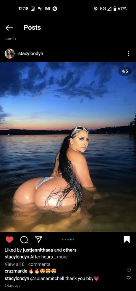 Stacy Londyn model exclusive pictures