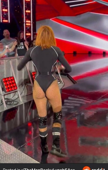 Becky Lynch porn model pic