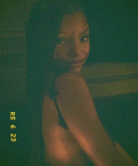 Halle Bailey model nice archive