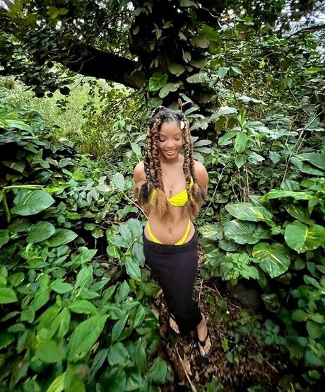 Halle Bailey pornstar hd img