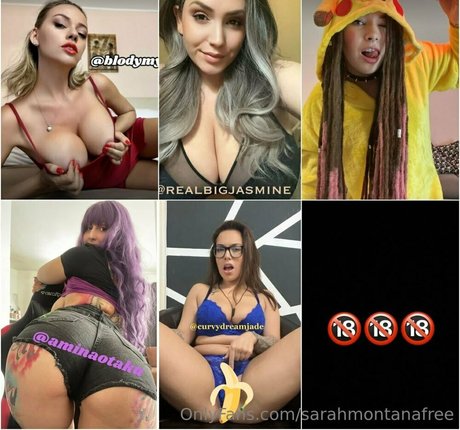 sarahmontanafree pretty model picture