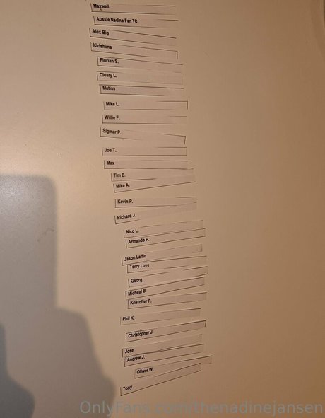 thenadinejansen pornstar exclusive pictures