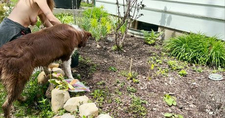 The Naked Gardener model perfect gallery