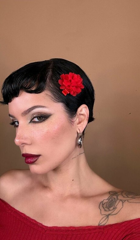 Halsey exclusive model photo