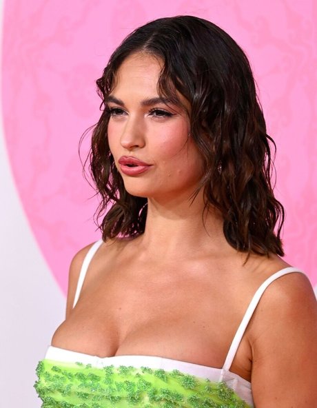 Lily James naked actress galleries
