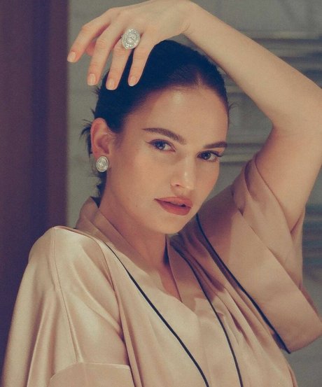 Lily James hot model pictures