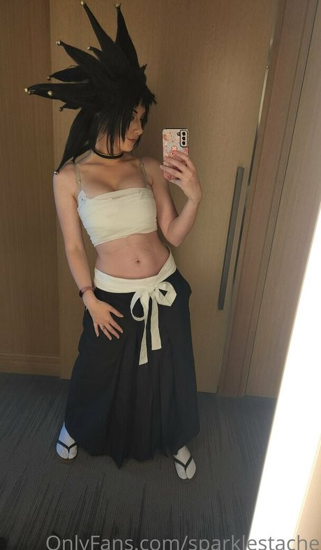 sparklestache naked model photo