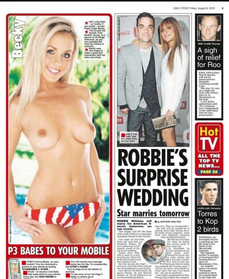 Becky Roberts model naked pictures