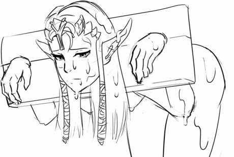 LegendZelda naked model pic