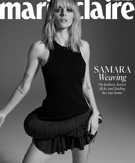 Samara Weaving model art picture