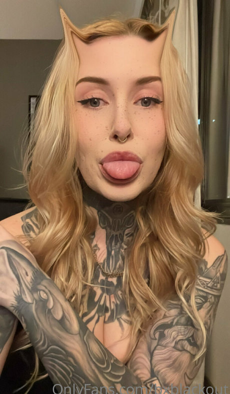 bxblackout art actress gallery