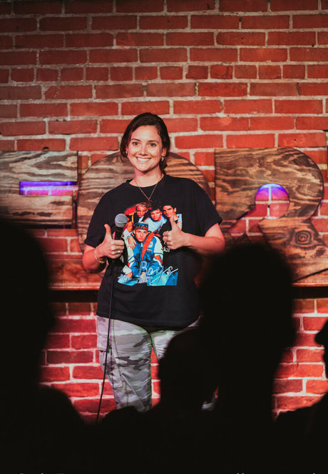 morgangallocomedy naked model pic