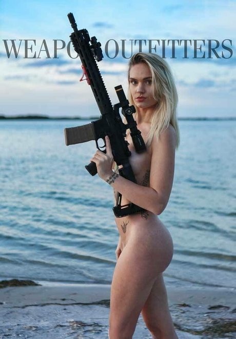Girls With Guns model naked photo