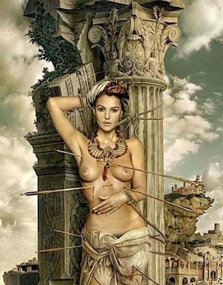 Monica Bellucci hd star image