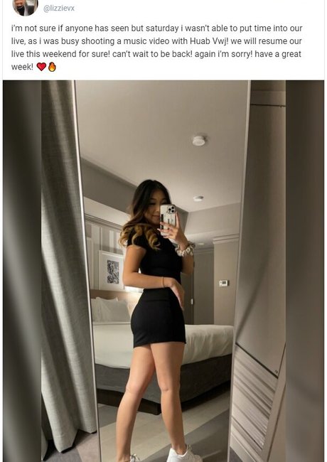 Lizzievx model pretty picture