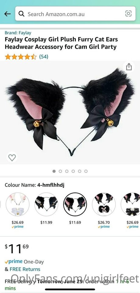 unigirlfeet perfect star image