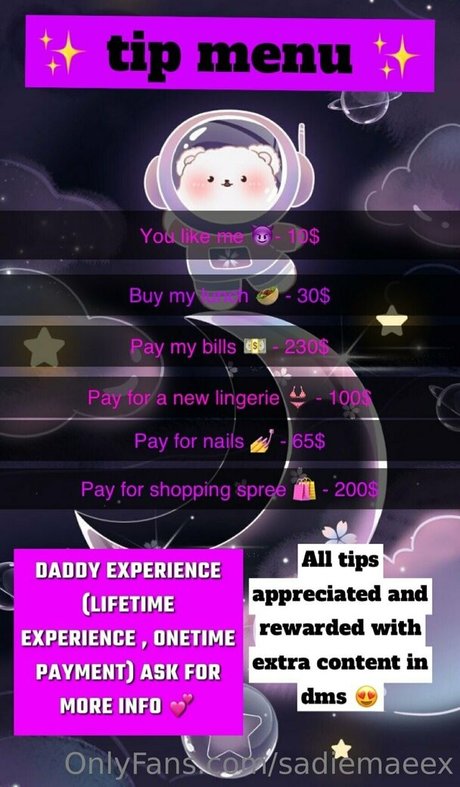 sadiemaeex best model photos