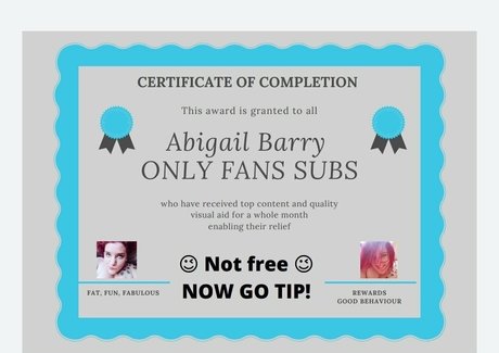 abigailbarrybbw model free archive