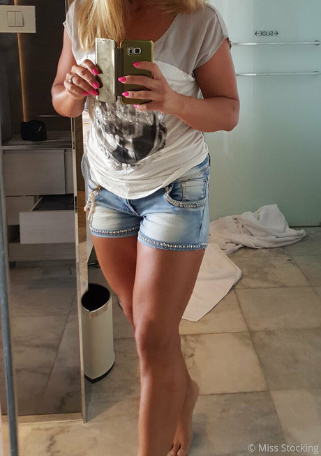 miss stocking model beautiful pic