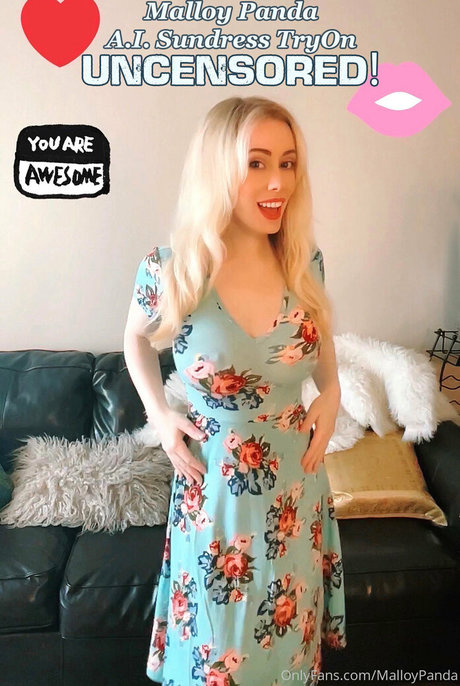 malloypanda high quality model pics