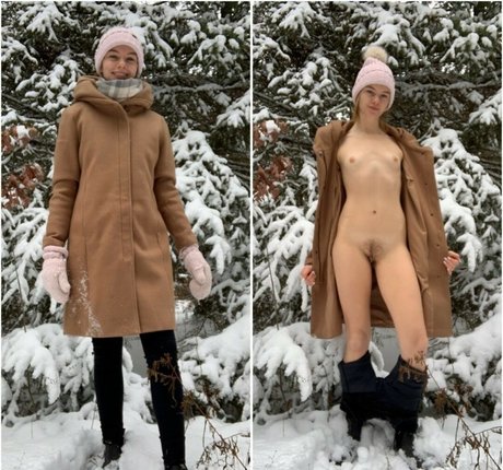 Cute giraffe nude model pic