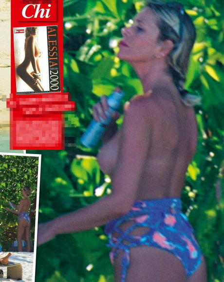 Alessia Marcuzzi star nude image