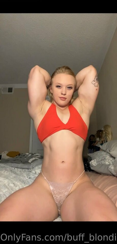 buff blondie perfect model photo